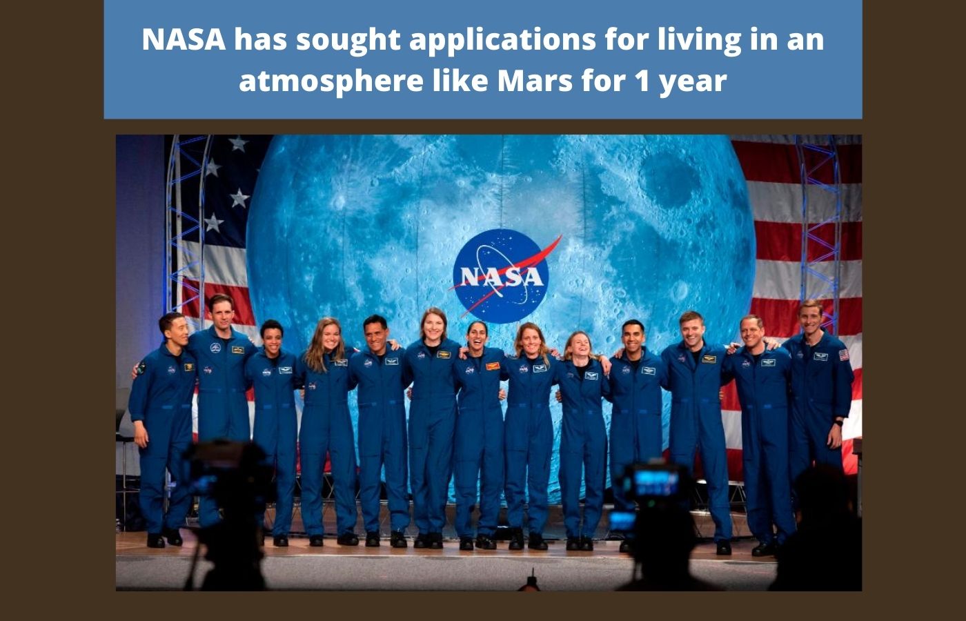 NASA has sought applications for living in an atmosphere like Mars for 1 year