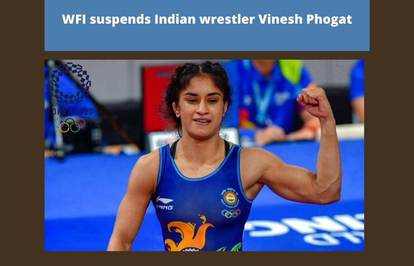 WFI suspends Indian wrestler Vinesh Phogat