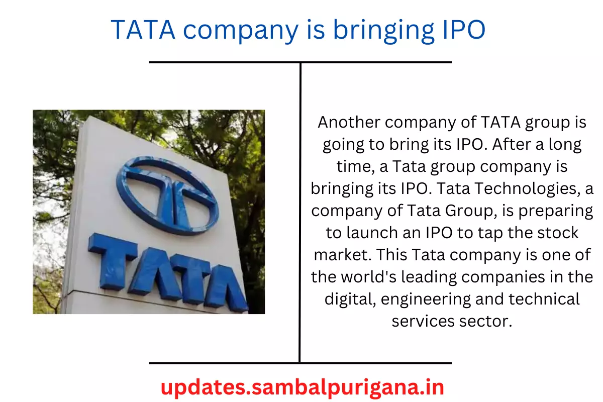 TATA company is bringing IPO